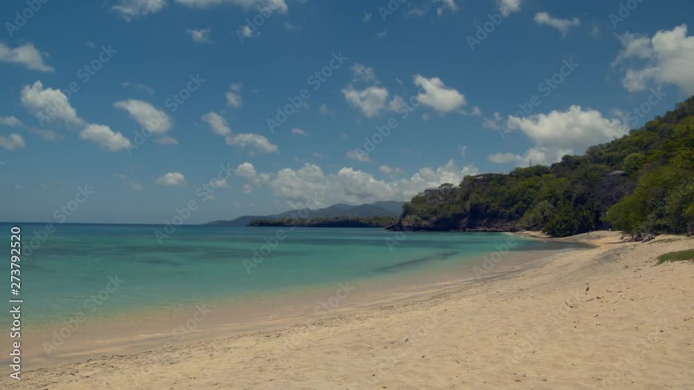 Epic Time-lapse of Magazine Beach located on the Caribbean island of Grenada Epic Time-lapse of Magazine Beach located on the Caribbean island of Grenada
