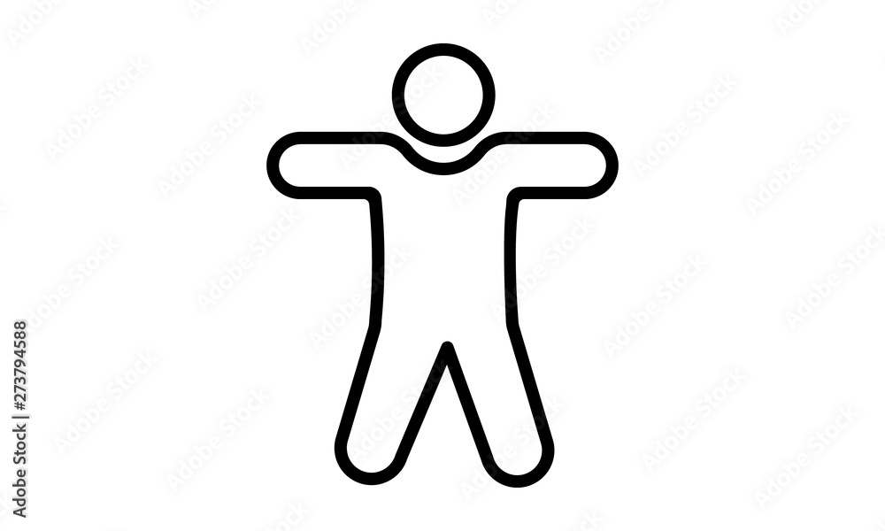 Sport exercise icon for fitness and workouts Sport exercise icon for fitness and workouts