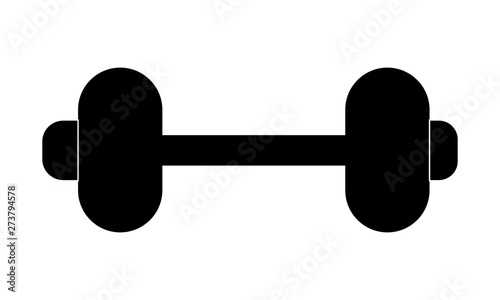 Dumbbell icon for gym and strength training