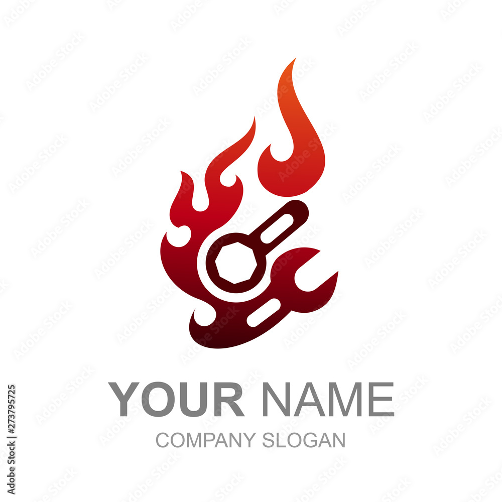 workshop logo with expertise and quick handling, logo ready to use workshop logo with expertise and quick handling, logo ready to use