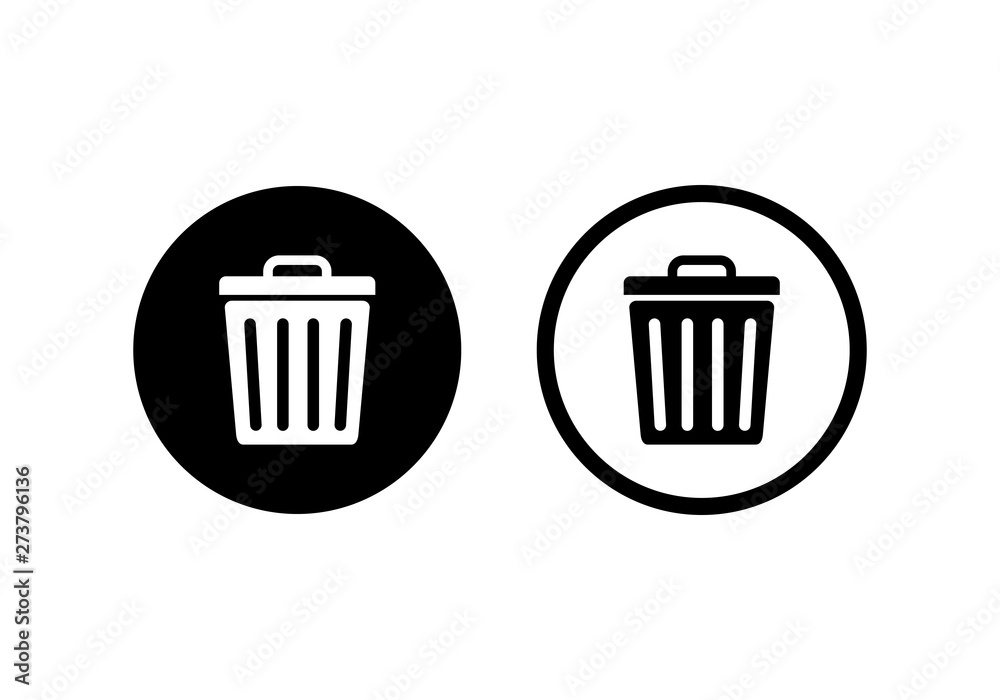 trash icon, Delete icon symbol vector. symbol for web site Computer and mobile vector. trash icon, Delete icon symbol vector. symbol for web site Computer and mobile vector.