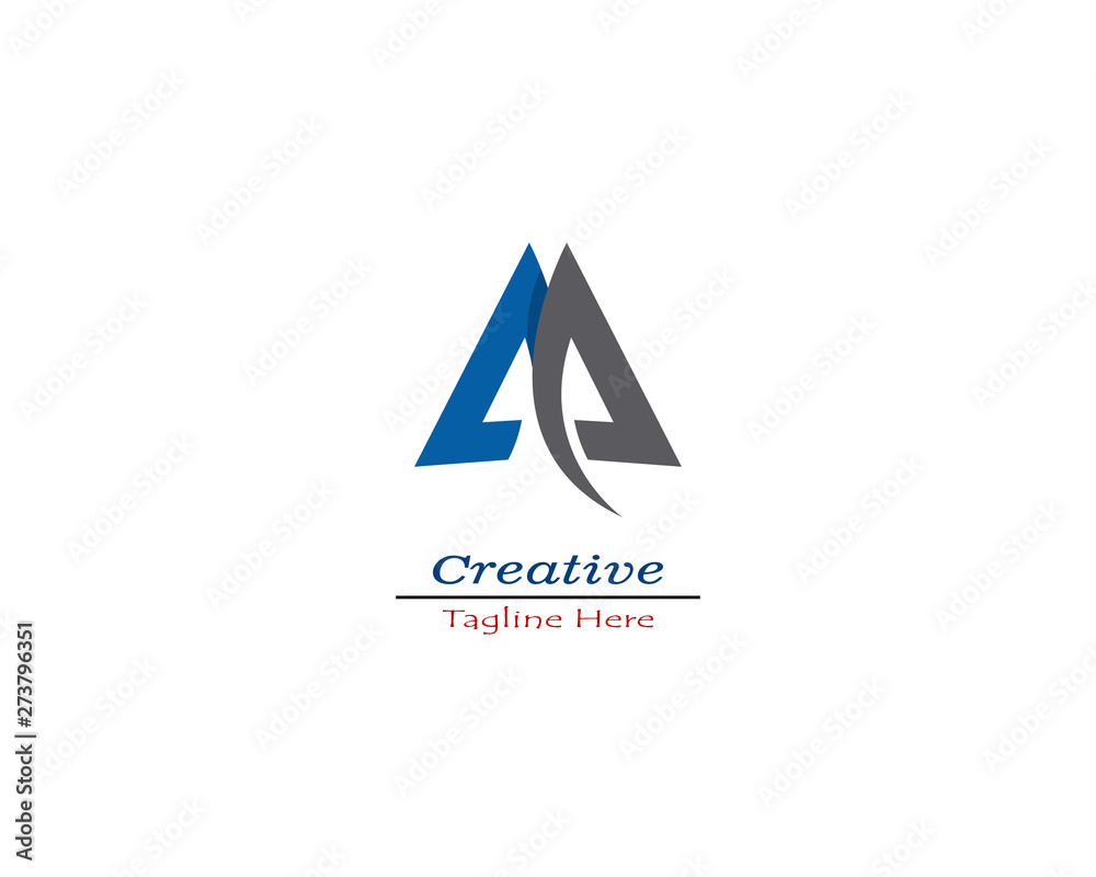 letter M business corporation template letter M business corporation template