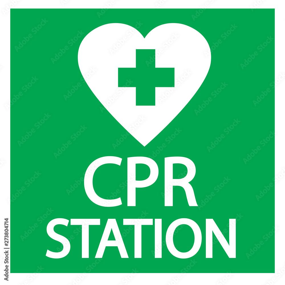 Obraz premium heart cpr medical icon vector design