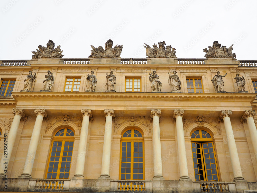 Palace of Versailles World Heritage of France Many tourists want to visit once.