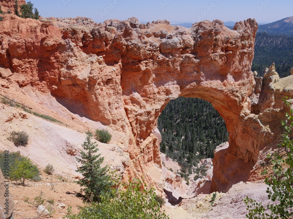 The Natural Bridge at Bryce Canyon National Park is one of the attractions that draws millions of tourists to Utah each year. 