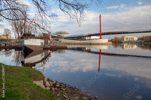 Jelgava Zemgale Latvija Latvia city river landscape photo