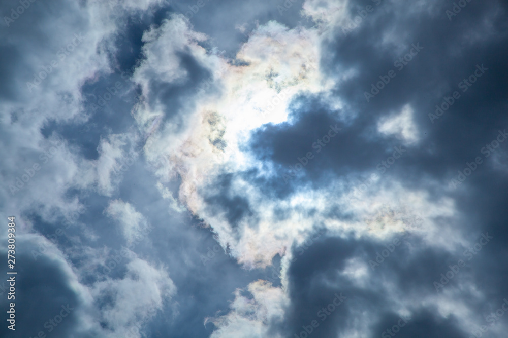 Fototapeta premium Sky. Clouds. Sun