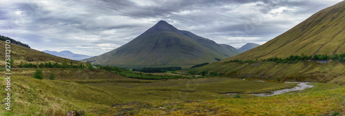 Panoramic view from Glen co...