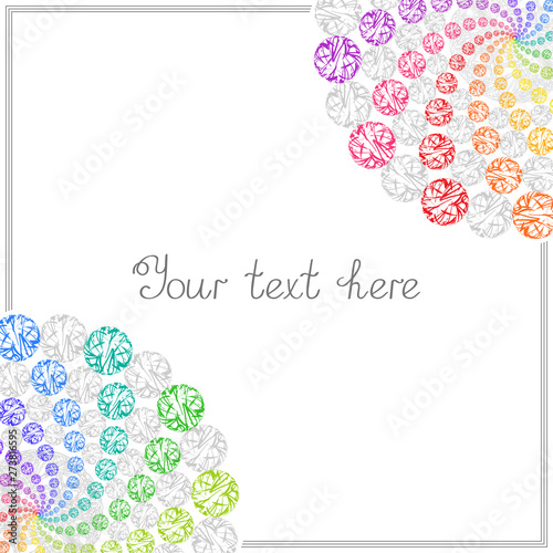 Colorful Templates for Text, Placard, Cover.