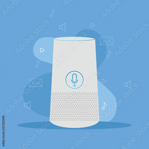 Smart speaker, voice command device