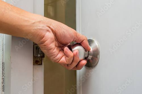 Opening door knob