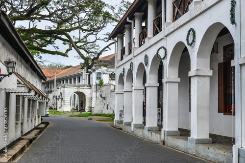 Old street of Galle  Sri Lanka