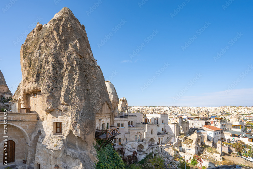 Cappadocia skyline in Goreme, Turkey