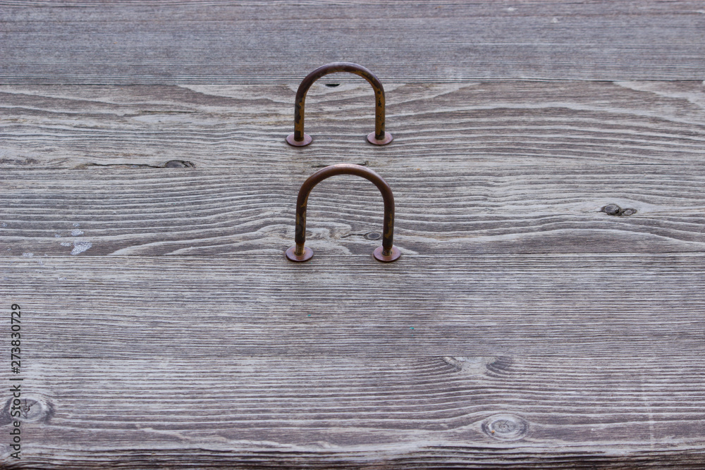 The wooden stand for wall-calendar The wooden stand for wall-calendar