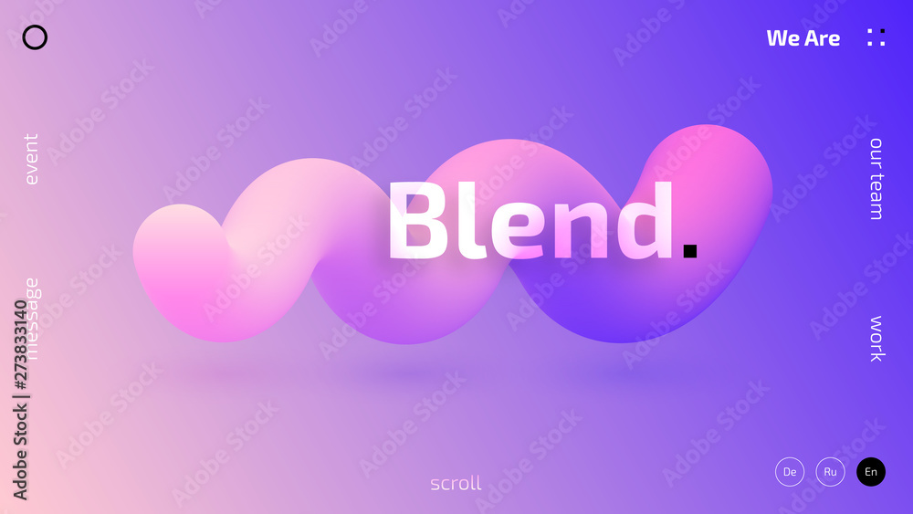 Trendy 3D gradient flowing shapes background, colorful abstract fluid 3d tubes. Futuristic design wallpaper for banner, poster, cover, flyer, presentation, advertising, landing page Trendy 3D gradient flowing shapes background, colorful abstract fluid 3d tubes. Futuristic design wallpaper for banner, poster, cover, flyer, presentation, advertising, landing page