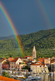 Rainbow over Stari Grad