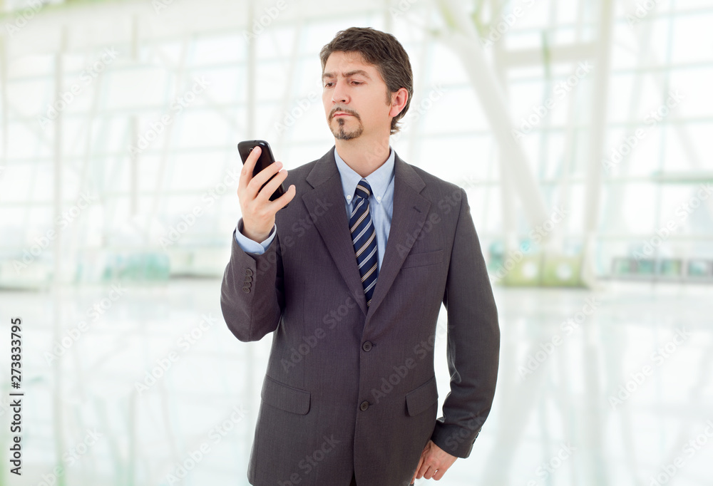 on the phone on the phone