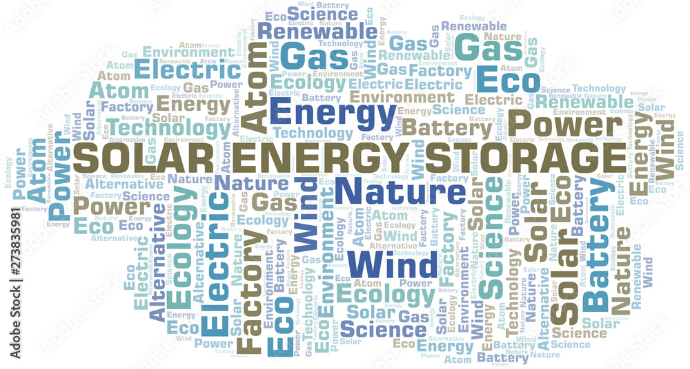 Solar Energy Storage word cloud. Wordcloud made with text only. Solar Energy Storage word cloud. Wordcloud made with text only.