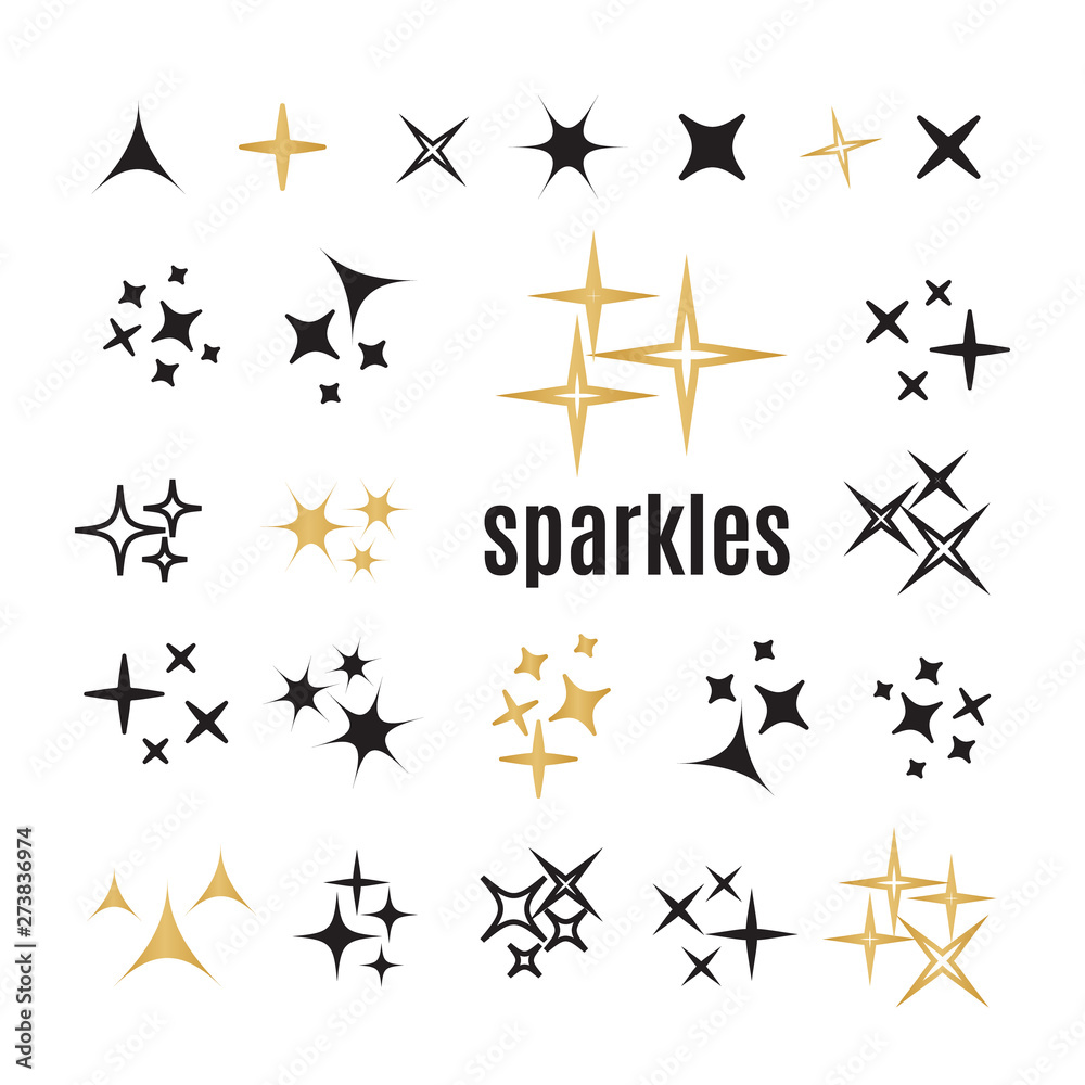 Bright firework, decoration twinkle, shiny flash. Glowing light effect star. Sparkle lights vector Bright firework, decoration twinkle, shiny flash. Glowing light effect star. Sparkle lights vector
