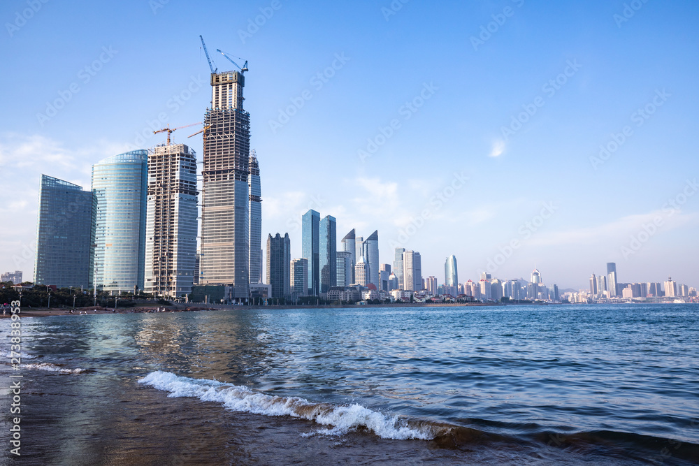 Fototapeta premium Qingdao City, Shandong Province, China