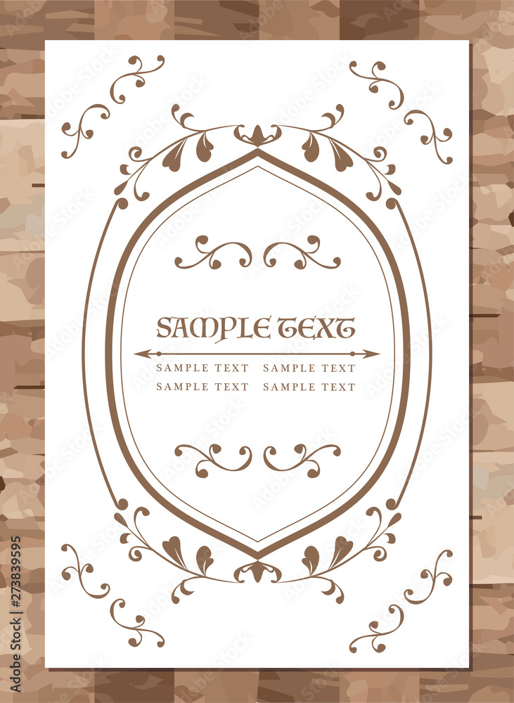 フレーム 飾り枠 エレガント Stock ベクター Adobe Stock フレーム 飾り枠 エレガント Stock ベクター Adobe Stock