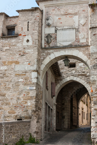 The town of Feltre in Italy