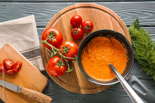 Homemade Tomato Soup with F...