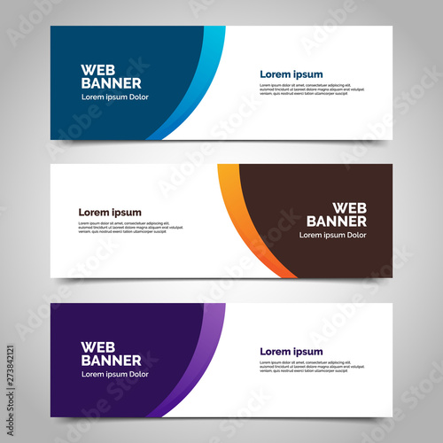 abstract vector banner.modern template design for web