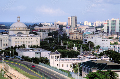 Obraz na płótnie karibik-insel puerto rico w salonie