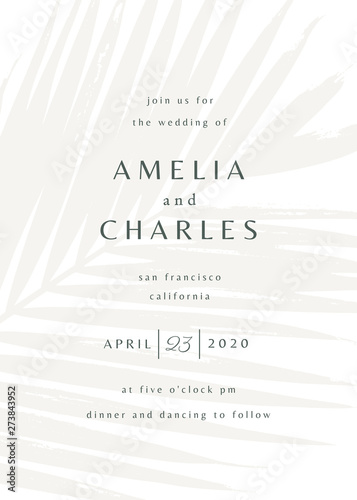 Wedding Invitation Template