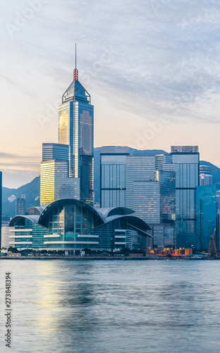 Hong Kong cityscape , View from Victoria Harbour