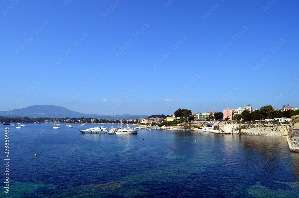 Beautiful seascape with yachts Adriatica