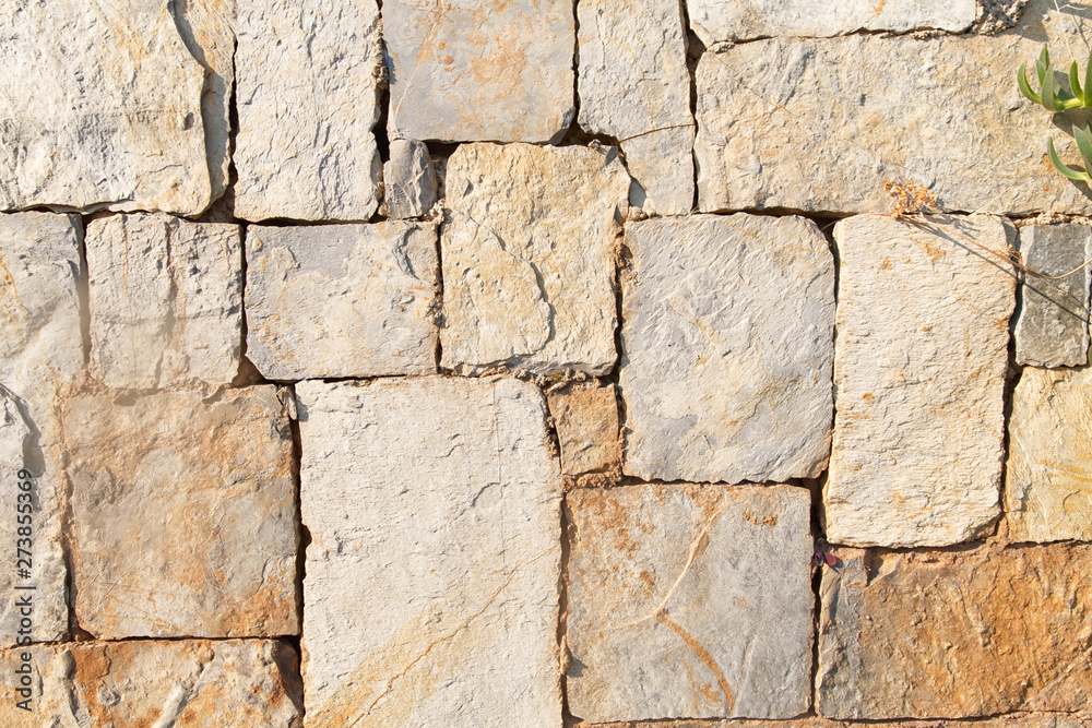 stone wall made of various stones, structure stone wall made of various stones, structure