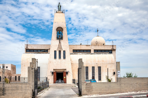 Maronite Church of the Annunciation Nazareth. photo