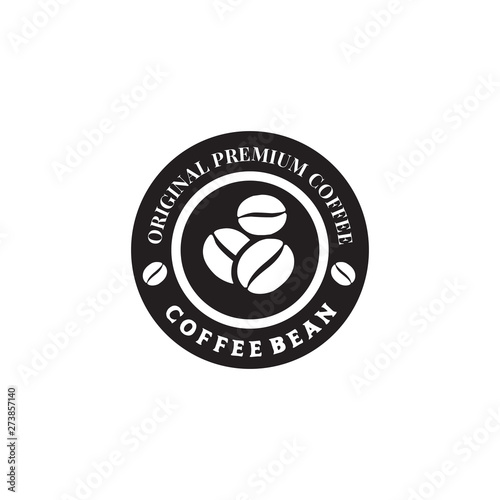 Coffee shop logo inspiration vector template