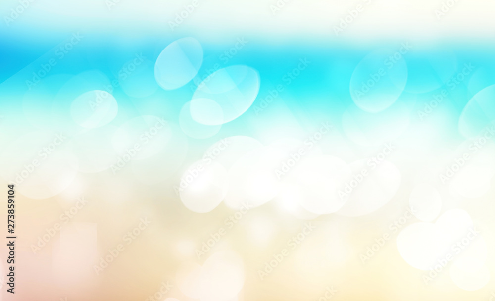 Summer sea blurred abstract background.Sealine texture.