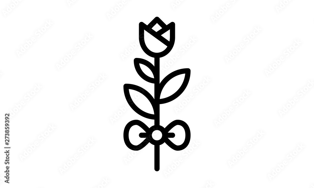 Flower icon vector image