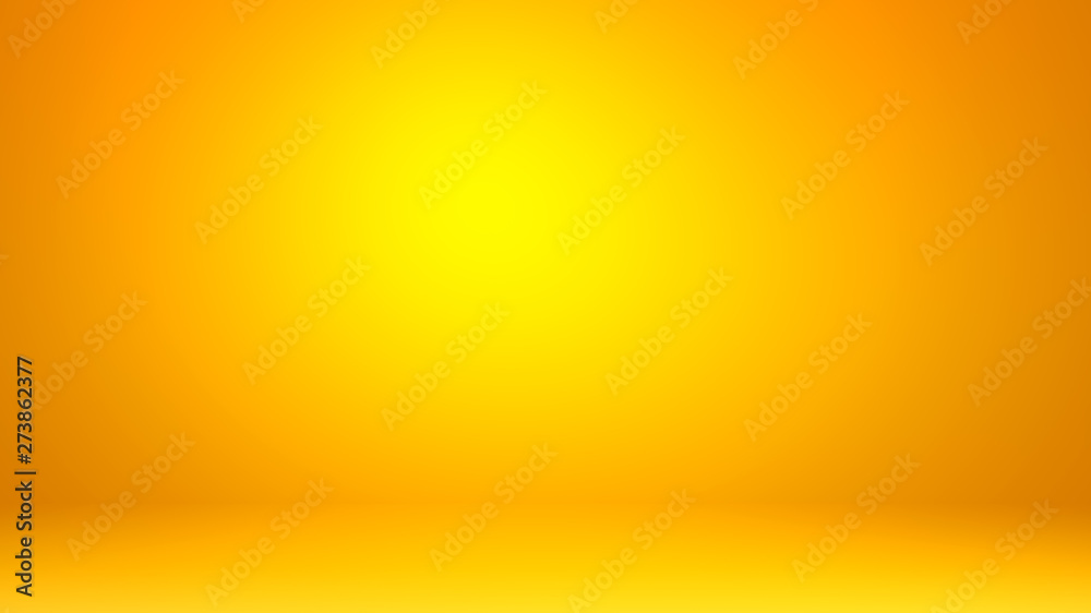 Yellow orange 3d background