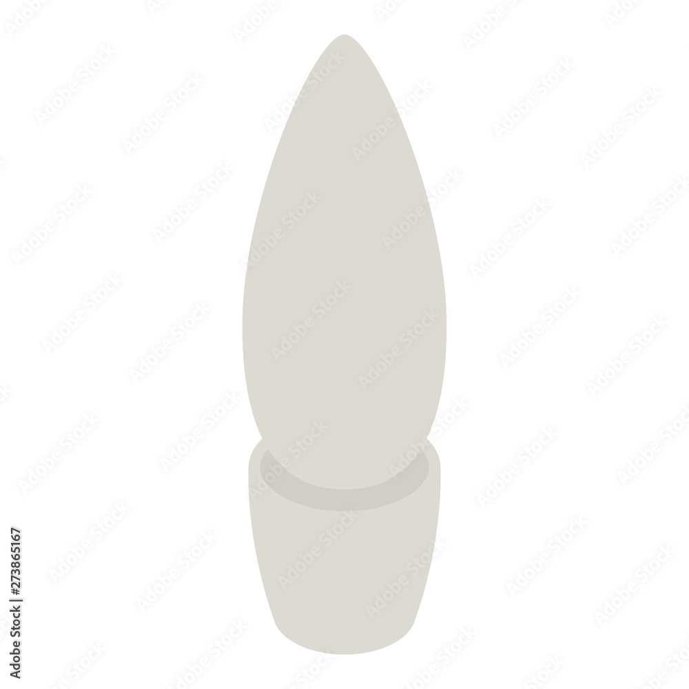 Stone bush icon. Isometric of stone bush vector icon for web design isolated on white background Stone bush icon. Isometric of stone bush vector icon for web design isolated on white background