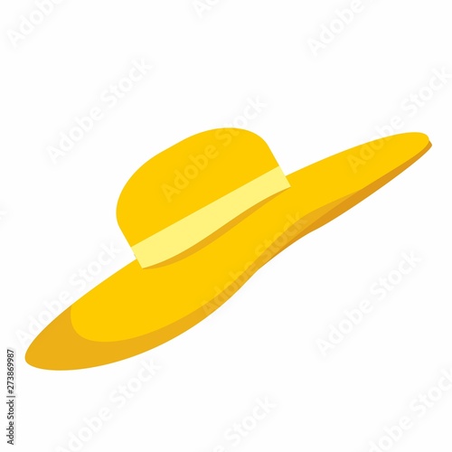 Vector illustration of a hat