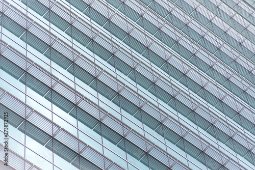 low angle view of skyscrapers in Taipei, Taiwan