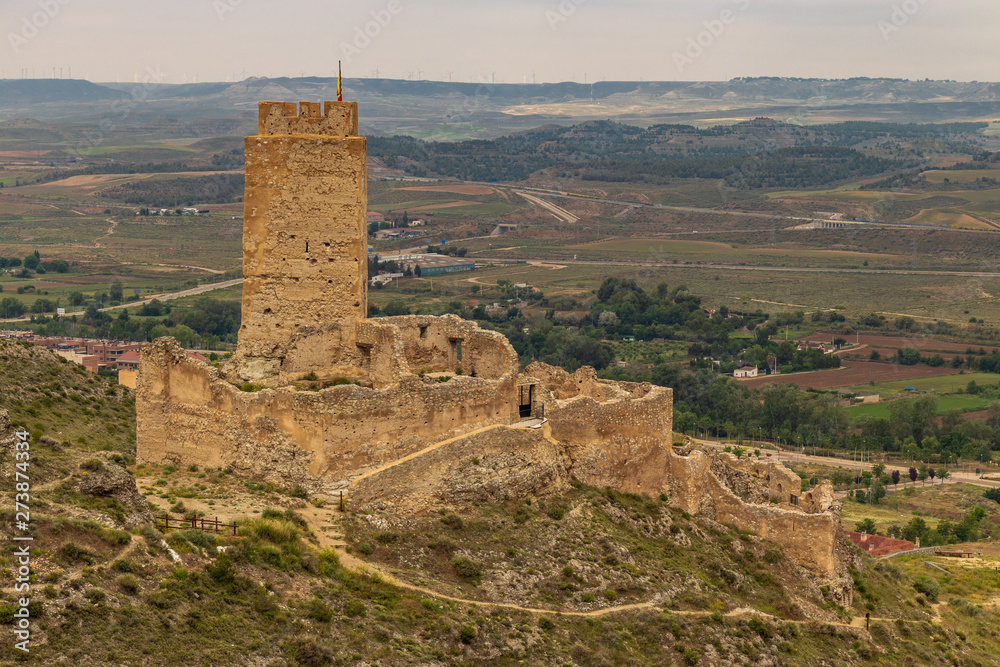 Cadrete's castle old spanish castle