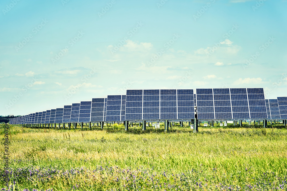 Green electricity. Place for text, copy space, web banner, banner, advertisement. Green electricity. Place for text, copy space, web banner, banner, advertisement.