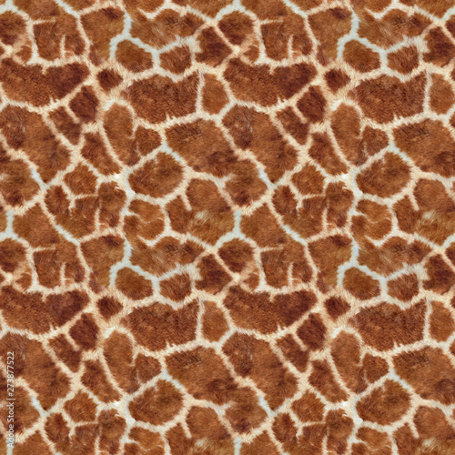 Seamless Fur Pattern Texture Giraf 