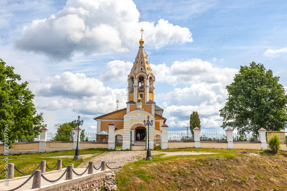 Church of the Nativity of the Virgin. Village Gorodnya, Tver region