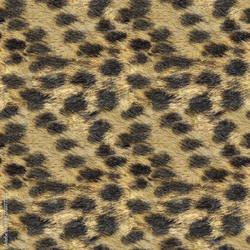Seamless Fur Pattern Texture Guepard