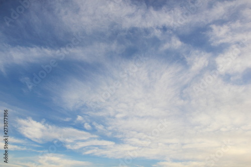Fototapeta Naklejka Na Ścianę i Meble -  Blue sky and clouds for background.