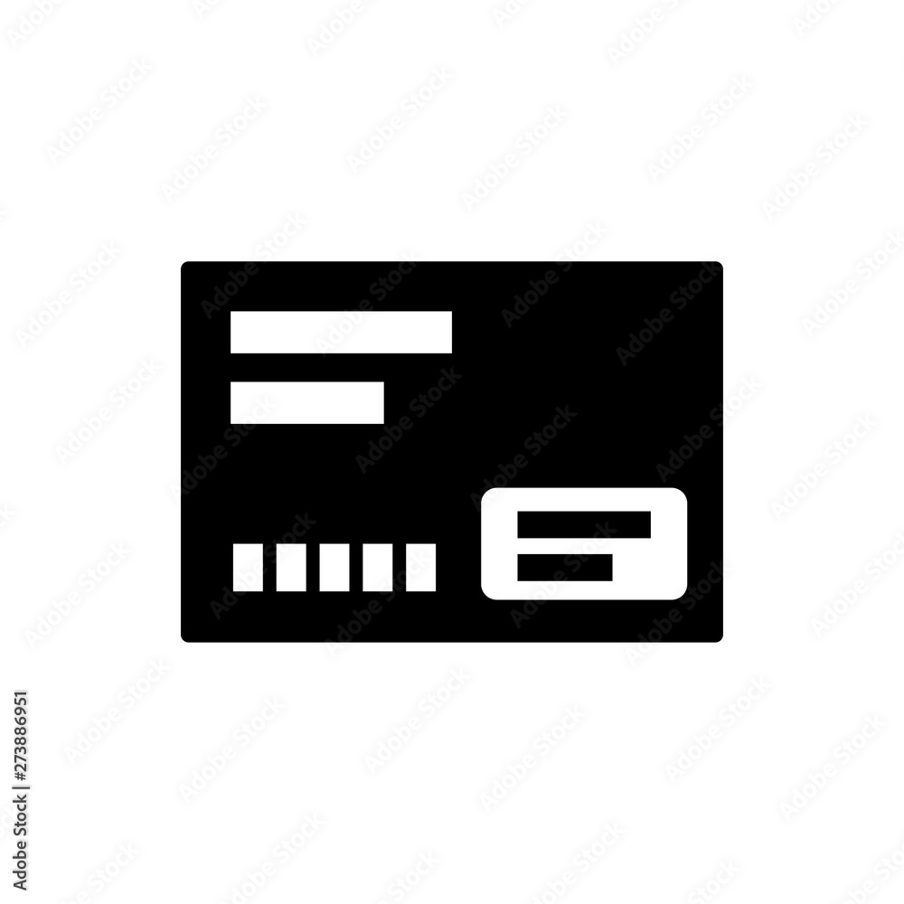 envelope flat vector icon