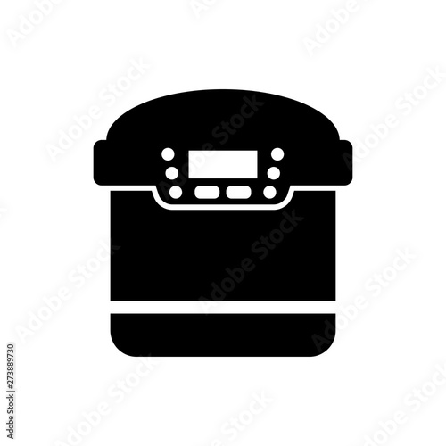 multicooker flat vector icon