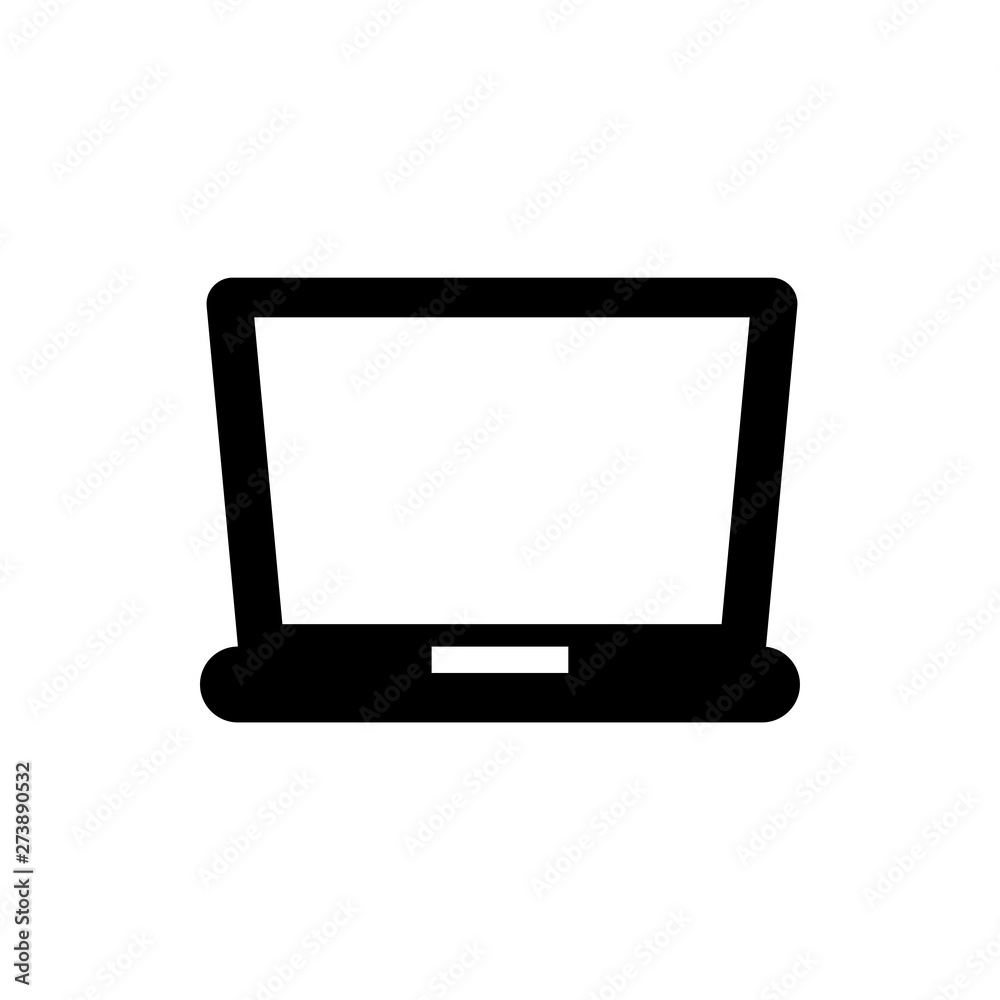 laptop flat vector icon laptop flat vector icon